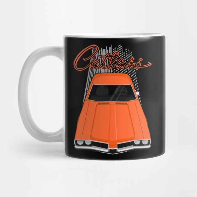 Oldsmobile Cutlass 1969 - orange by V8social